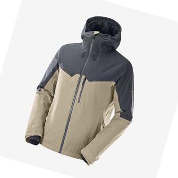 Chaquetas De Esquí Salomon UNTRACKED Hombre Grises Marrom | MX 3333RVD